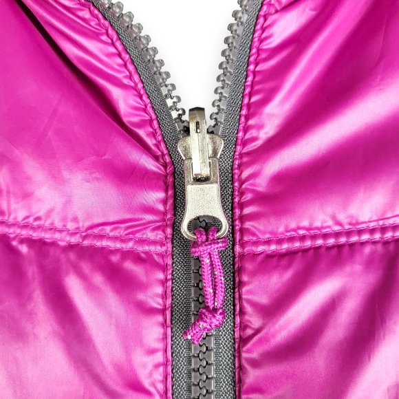 Everlast Sport Fuchsia Puffer Jacket Full Zip Packable - 3X - Picture 4 of 8